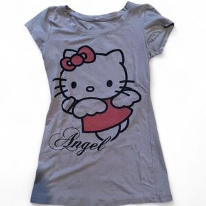 Vintage Hello Kitty graphic tee with Angel and Devil